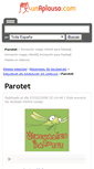Mobile Screenshot of parotet.unaplauso.com