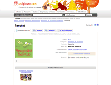 Tablet Screenshot of parotet.unaplauso.com