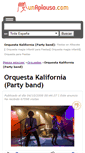 Mobile Screenshot of kalifornia.unaplauso.com